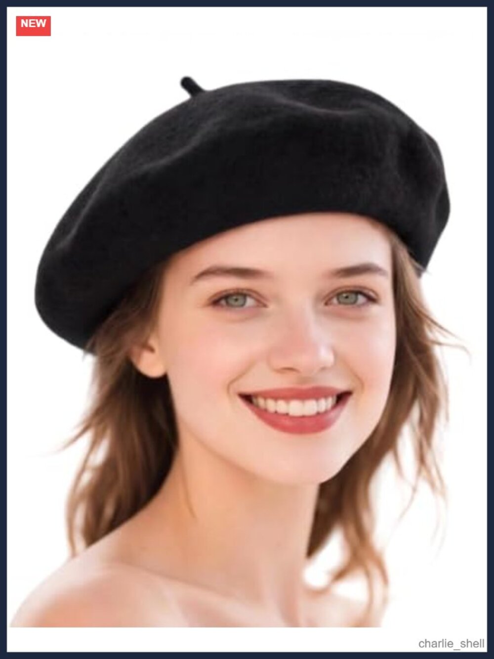 Wool French Beret Classic Winter Beanie Hat Parisian Style